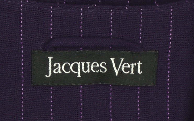 Womens UK Size 10 Jacques Vert Regular Purple Blazer