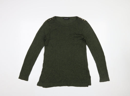 Womens UK Size 12 Dorothy Perkins Green Pullover Jumper