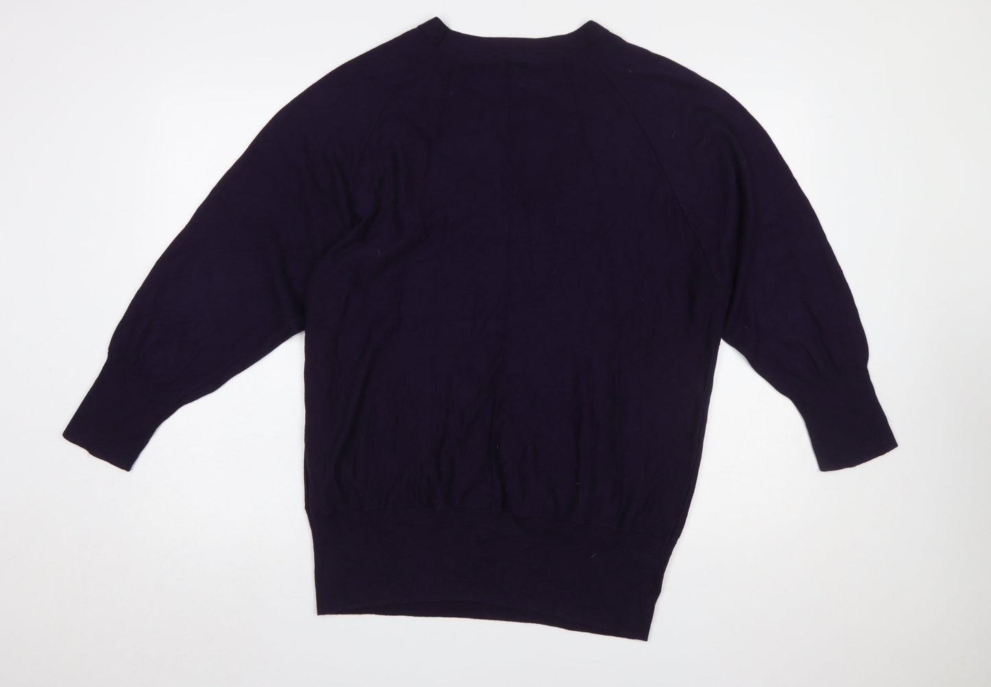 Womens UK Size L Kaliko Purple Pullover Jumper