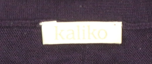 Womens UK Size L Kaliko Purple Pullover Jumper
