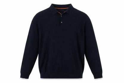 Mens UK Size XL NEXT Black Henley Jumper