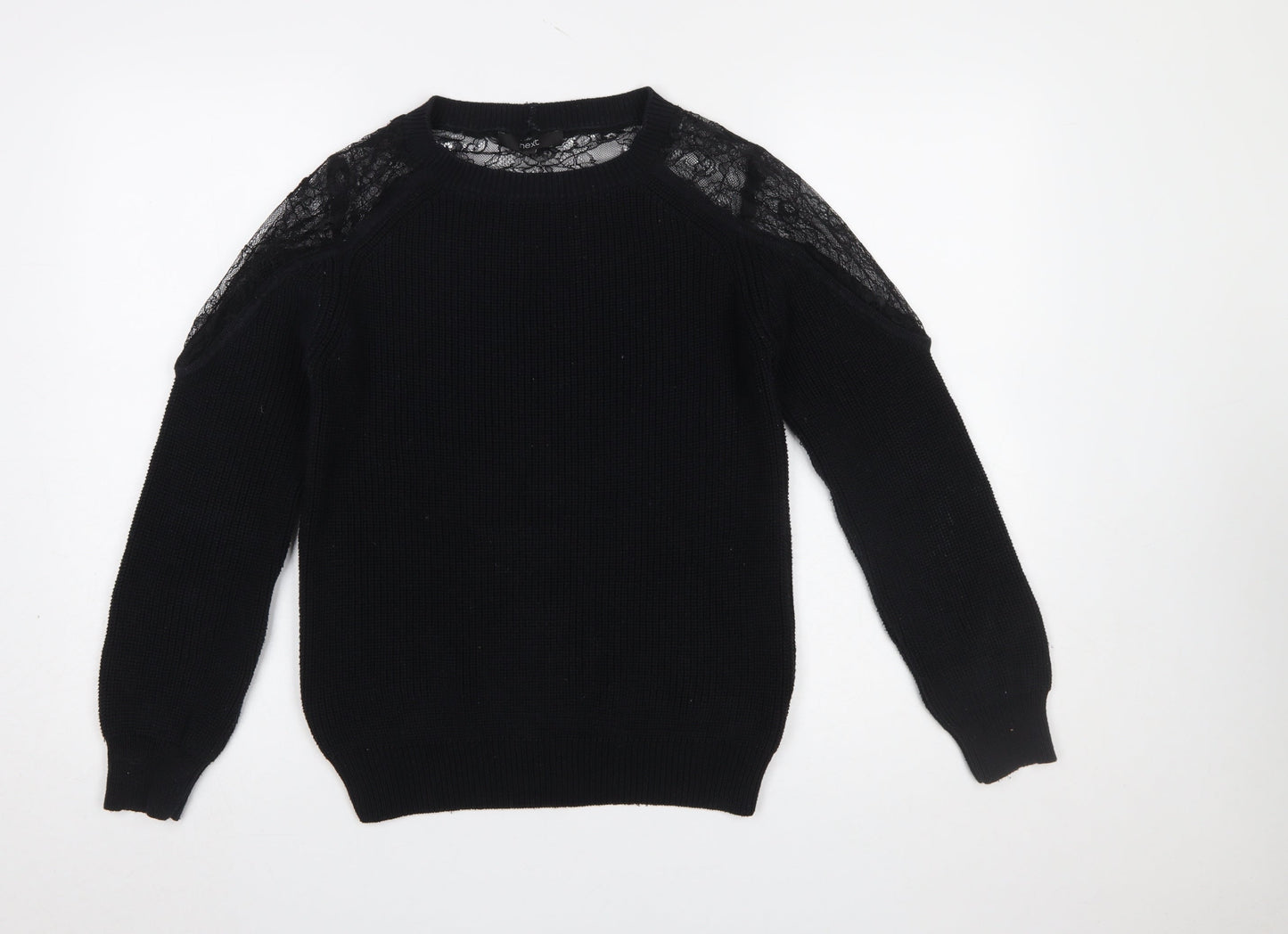 Womens UK Size 10 NEXT Black Pullover Jumper