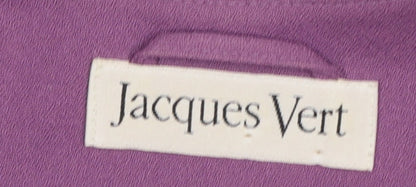 Womens UK Size 16 Jacques Vert Regular Purple Blazer