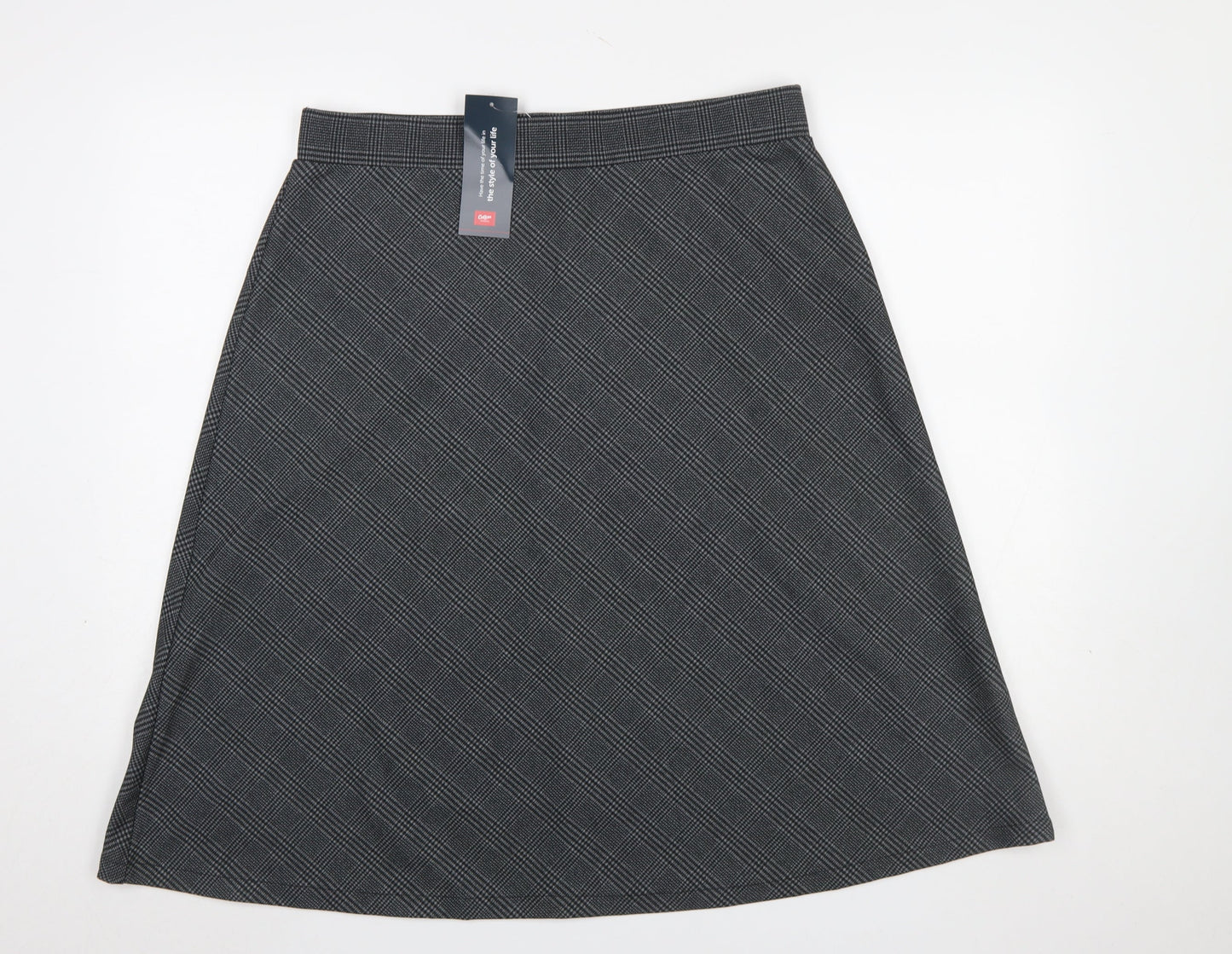 Womens UK Size 16 Cotton Traders A-Line Jersey Skirt