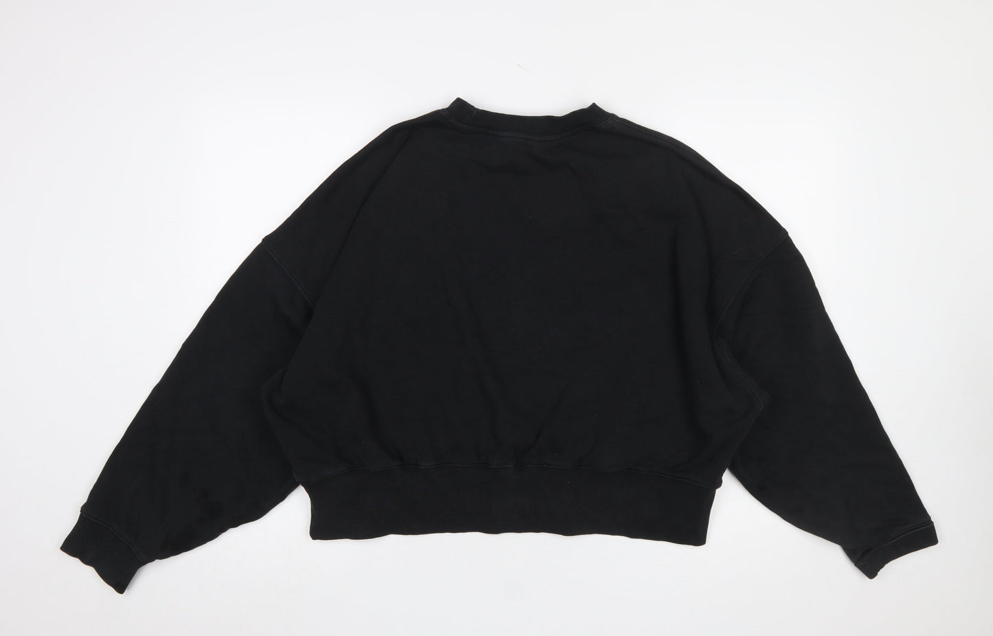 Womens UK Size 12 adidas Black Pullover Sweatshirt