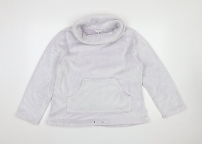 Womens UK Size 12 FatFace Purple Pullover Sweatshirt