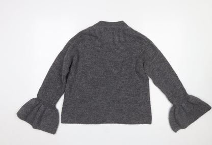 Womens UK Size S Marks and Spencer Grey Pullover Jumper