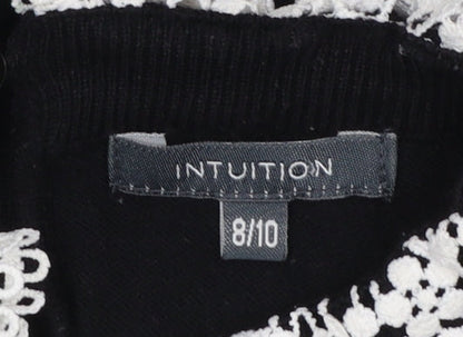 Womens UK Size 8 Intuition Black Pullover Jumper