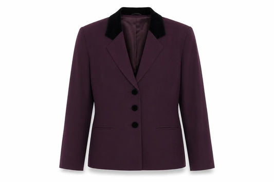 Womens UK Size 14 BHS Regular Purple Blazer