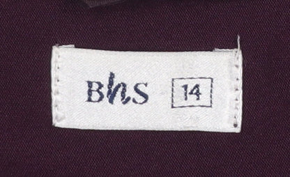 Womens UK Size 14 BHS Regular Purple Blazer