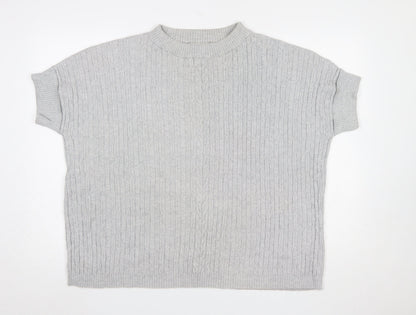 Womens UK Size 10 Betty Barclay Grey Pullover Jumper