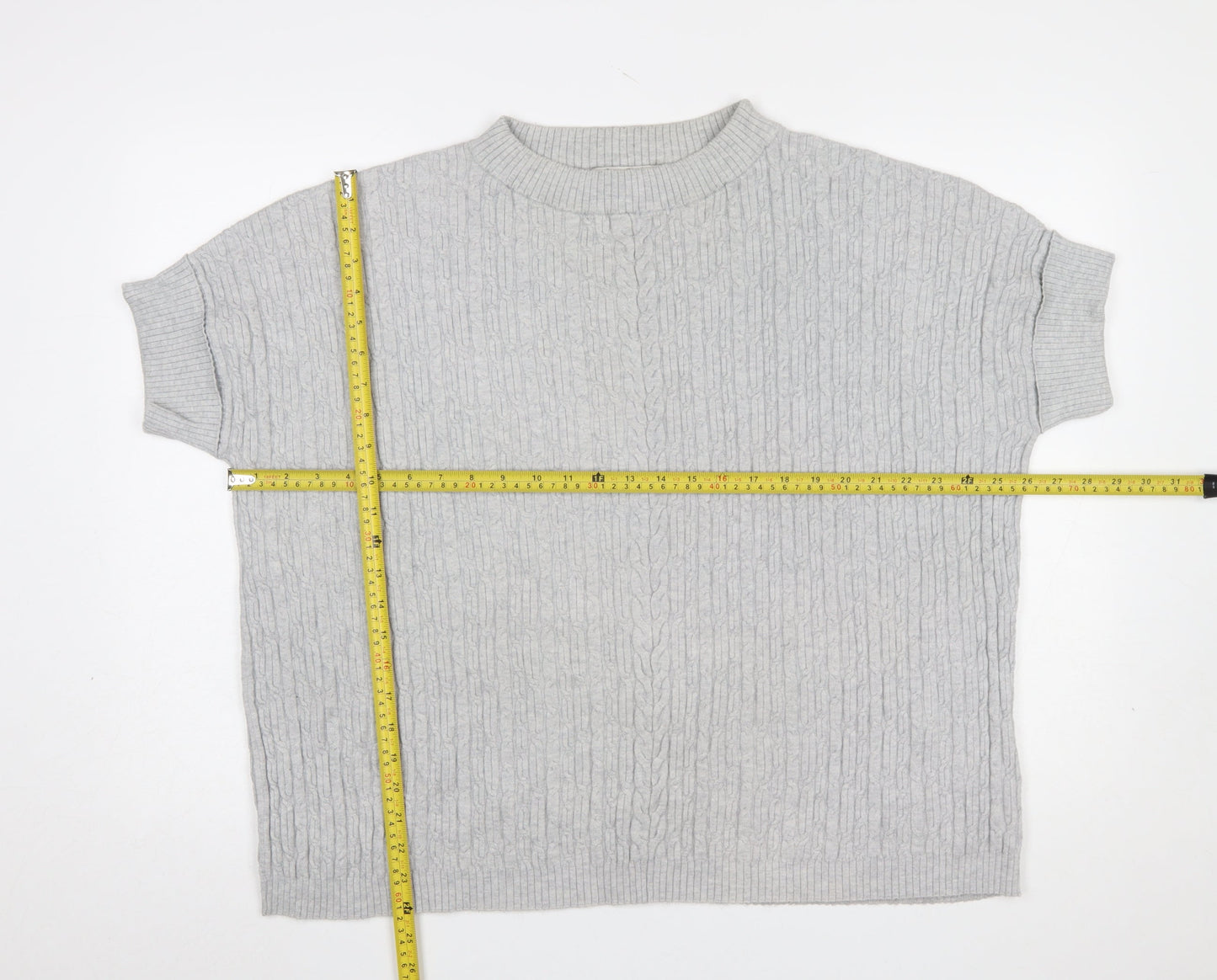 Womens UK Size 10 Betty Barclay Grey Pullover Jumper