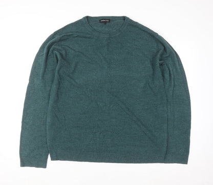 Mens UK Size XL Red Herring Green Pullover Jumper