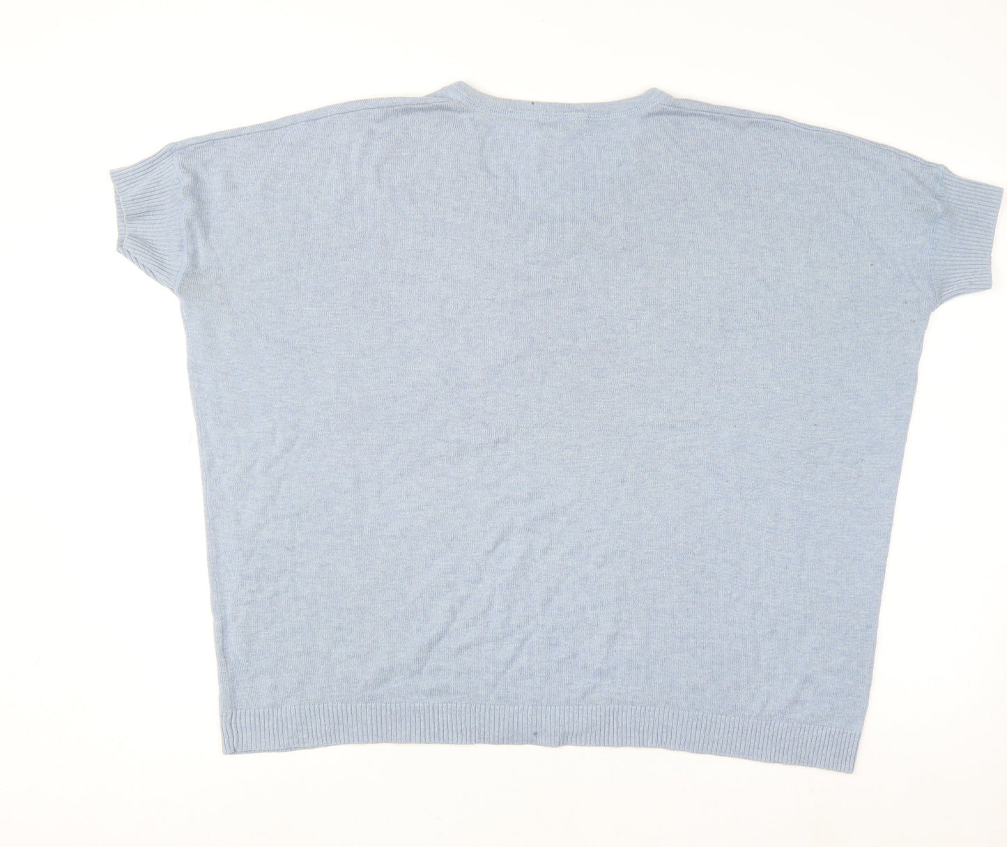 Womens UK Size M Jigsaw Blue Basic Blouse