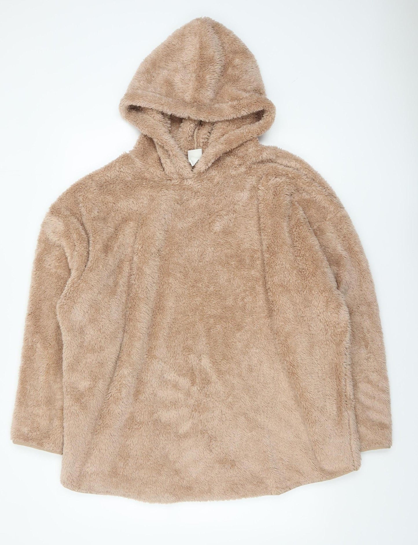 Womens UK Size M H&M Beige Pullover Hoodie