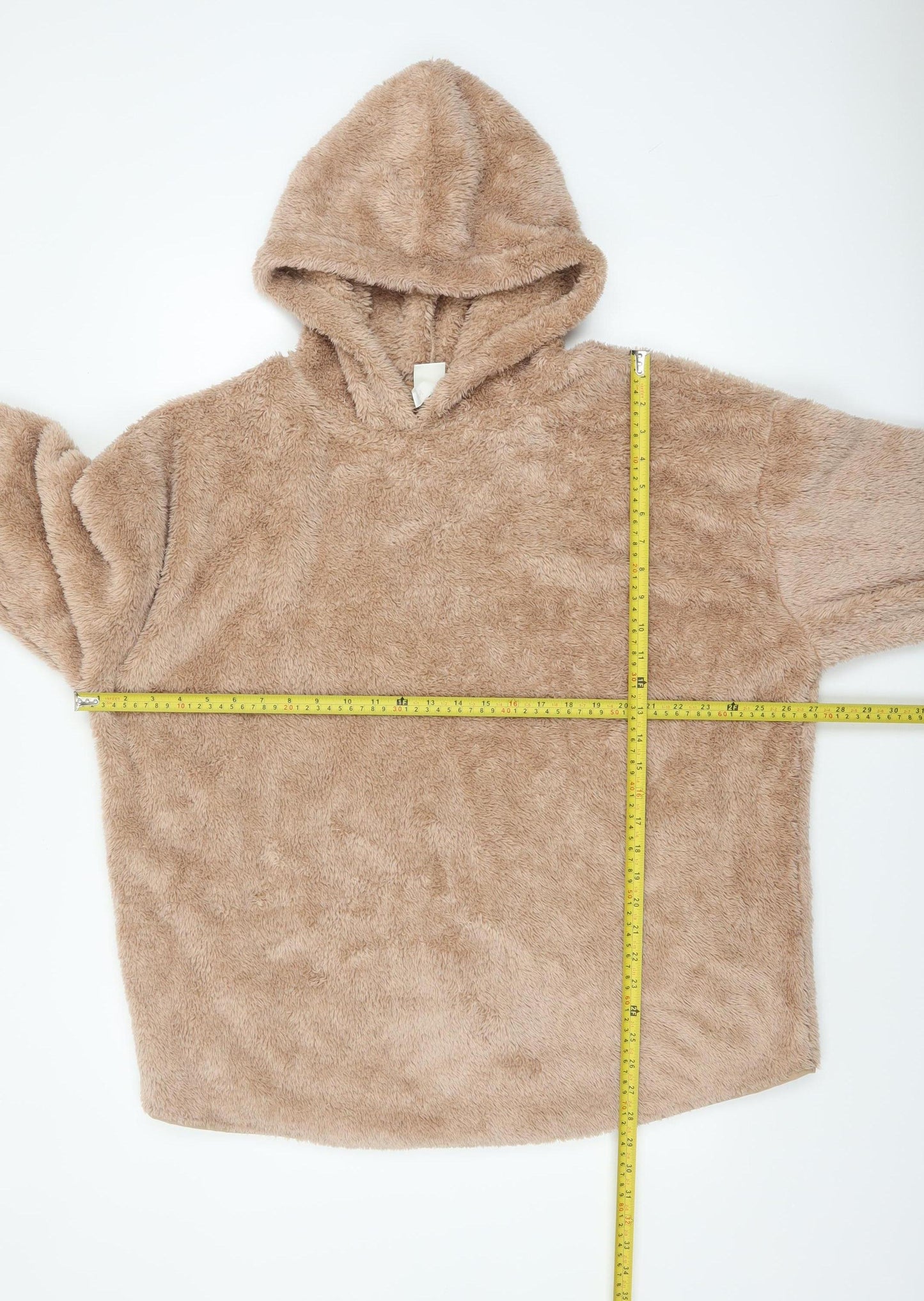Womens UK Size M H&M Beige Pullover Hoodie