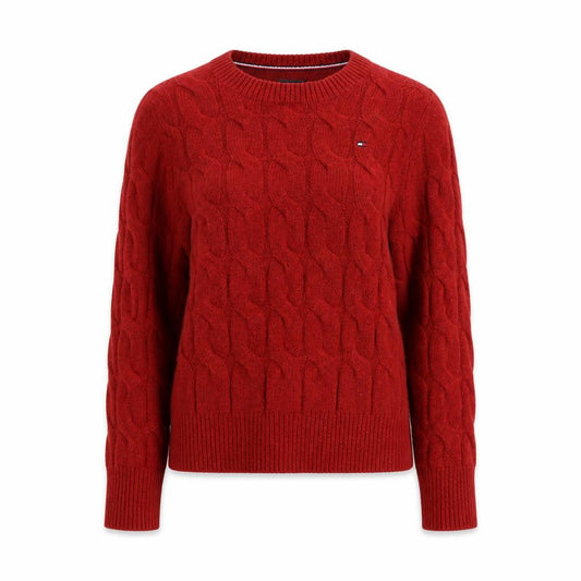 Womens UK Size XS Tommy Hilfiger Red Pullover Jumper