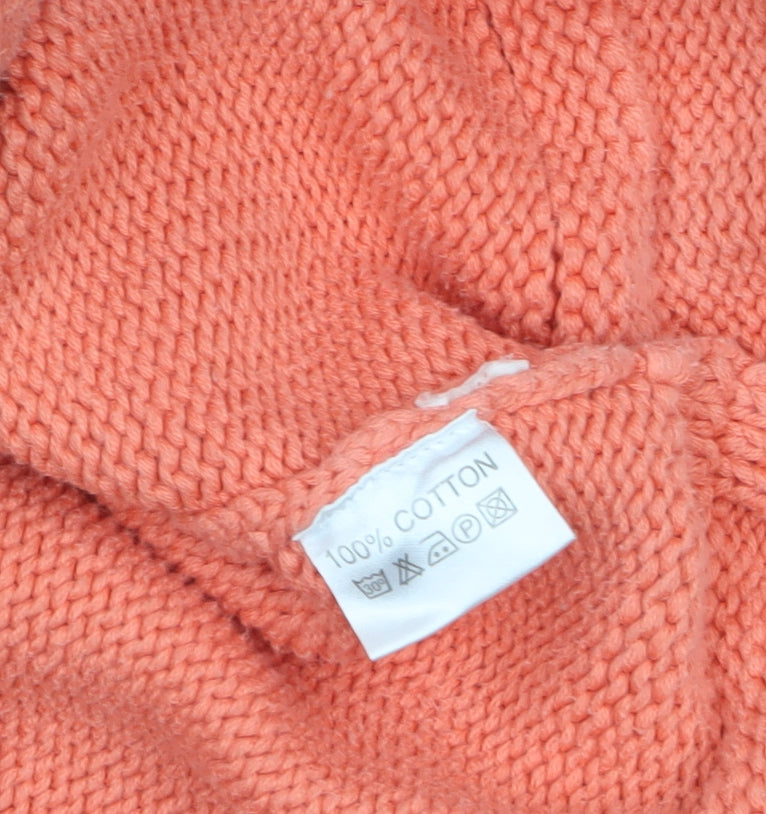 Womens UK Size 2XL Hublot Pink Full Zip Jumper