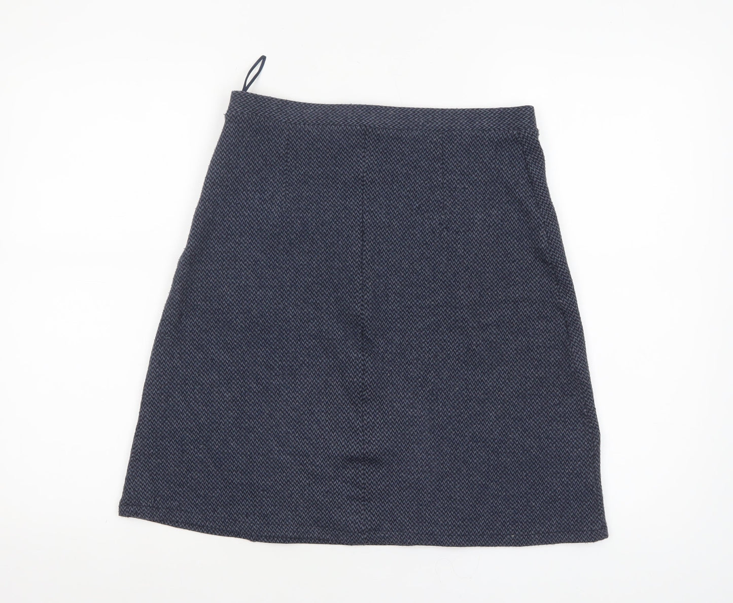 Womens UK Size 8 Pepperberry A-Line Tweed Skirt
