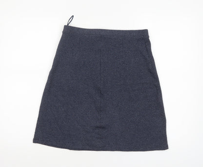 Womens UK Size 8 Pepperberry A-Line Tweed Skirt