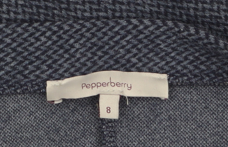 Womens UK Size 8 Pepperberry A-Line Tweed Skirt