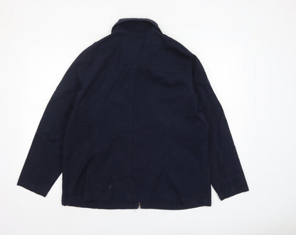 Womens UK Size 18/20 Marks and Spencer Blue Basic Jacket