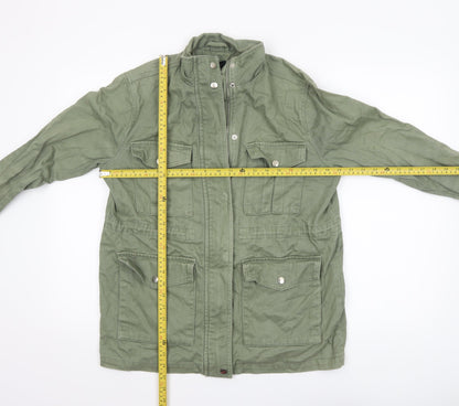 Womens UK Size 12 New Look Green Military Jacket