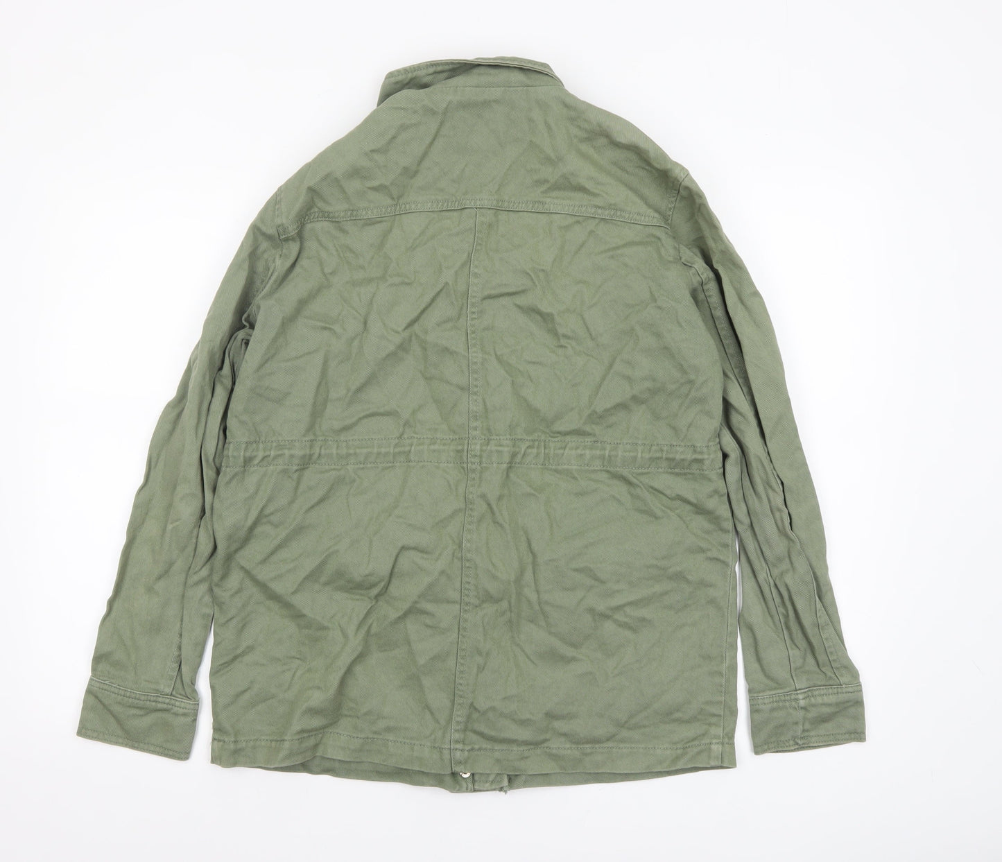 Womens UK Size 12 New Look Green Military Jacket