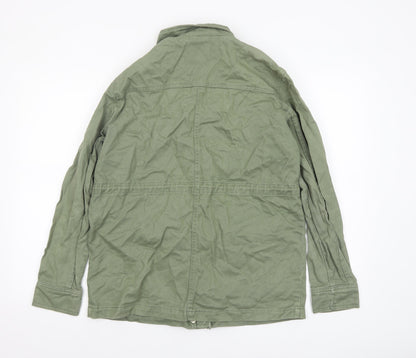 Womens UK Size 12 New Look Green Military Jacket