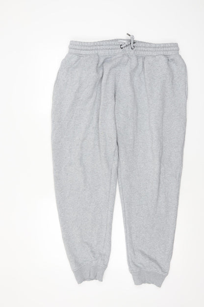 Womens UK Size L NEXT Regular Fit Sweatpants Grey Trousers