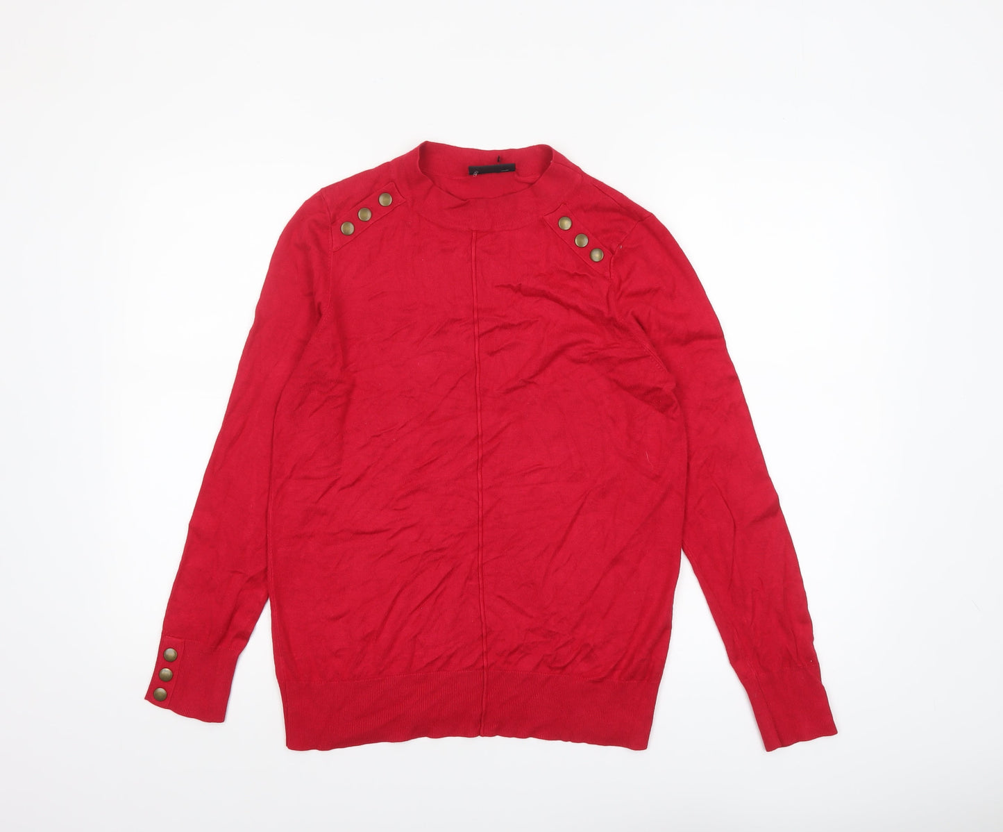 Womens UK Size 14 Wallis Red Pullover Jumper