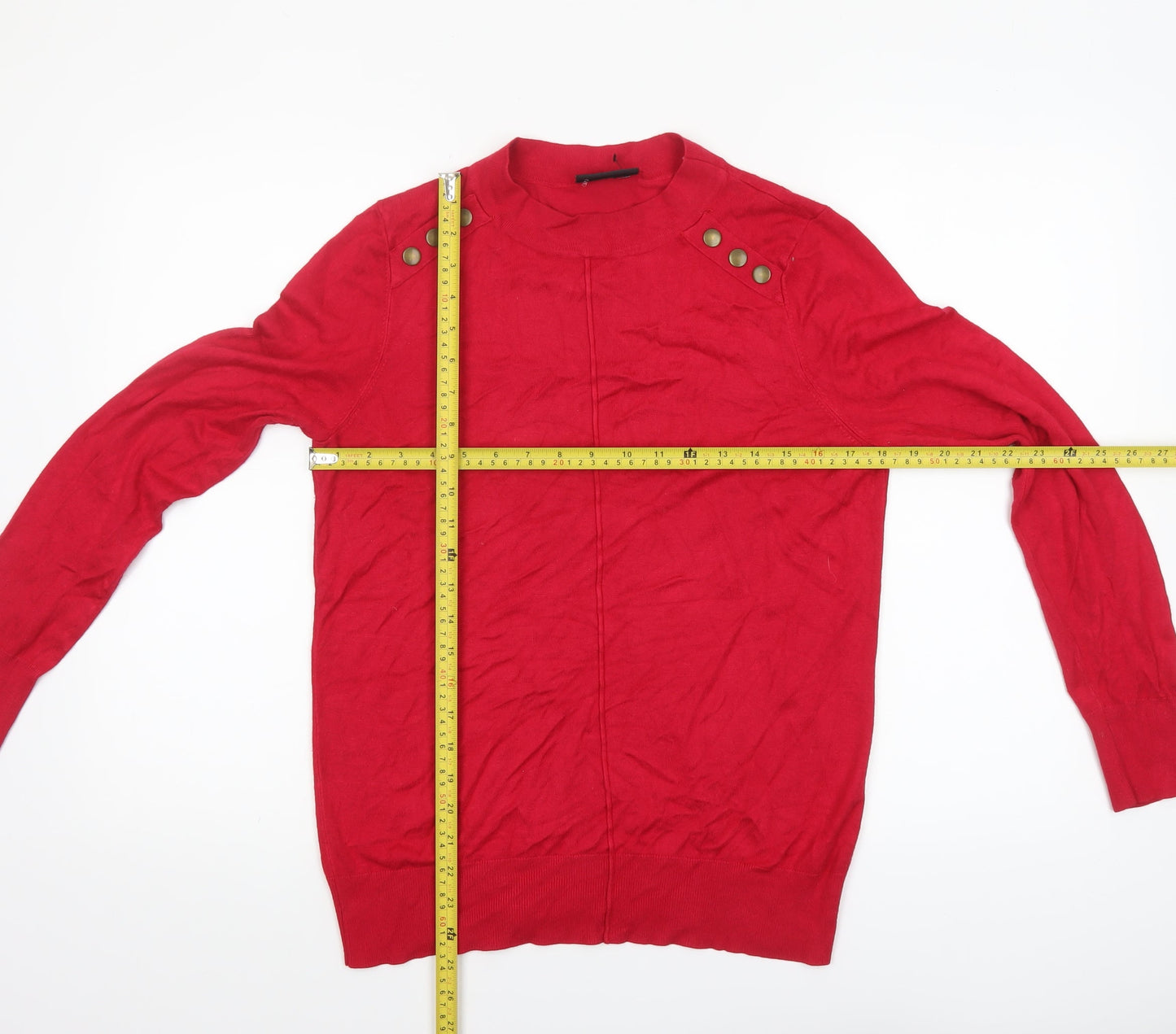 Womens UK Size 14 Wallis Red Pullover Jumper