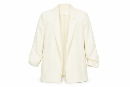 Principles Women's Ivory Size 10 Notch Lapel Tailored Blazer Jacket