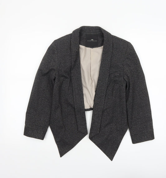 Womens UK Size 8 River Island Regular Grey Suit Jacket