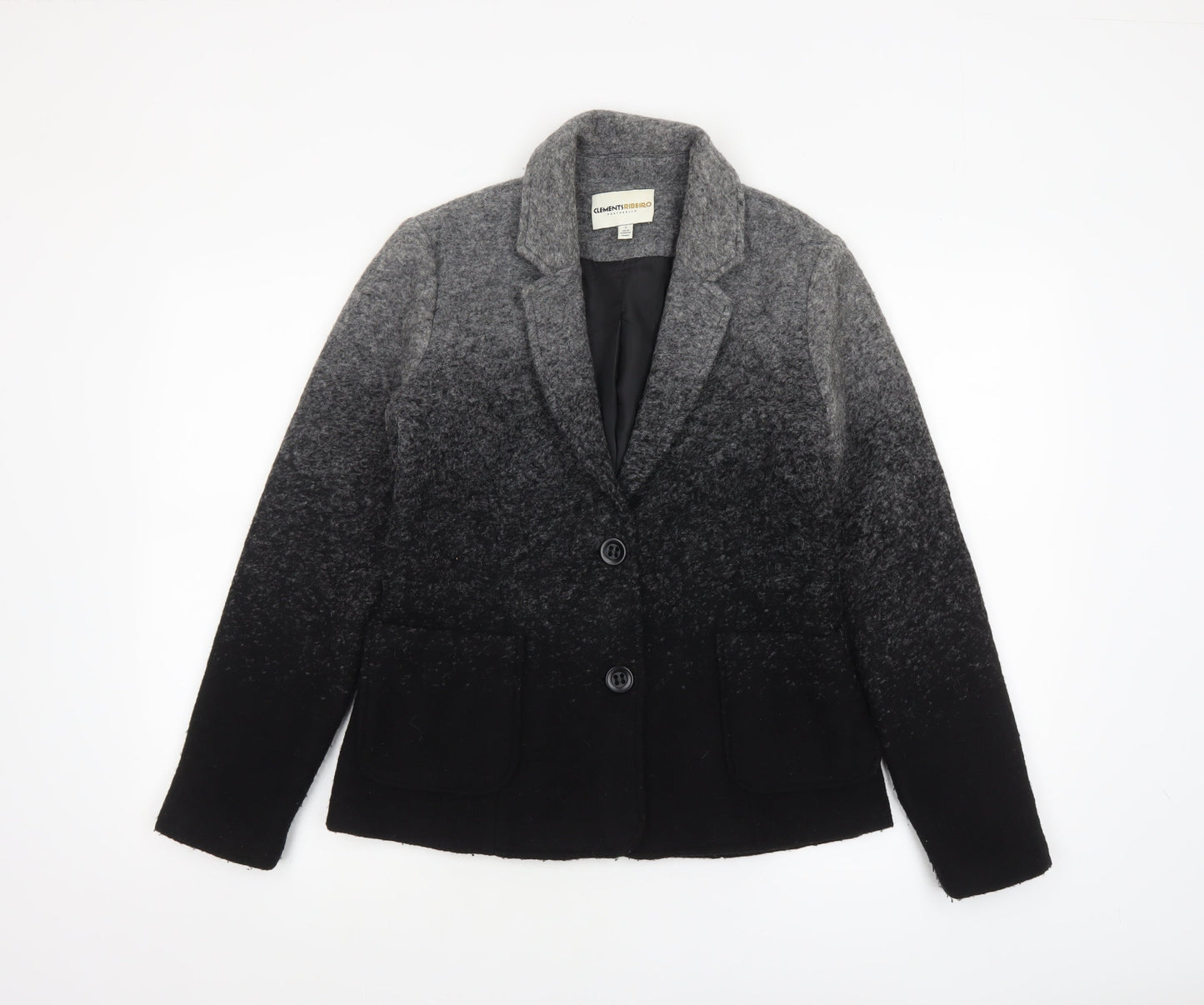 Womens UK Size 10 Clements Ribeiro Regular Grey Blazer