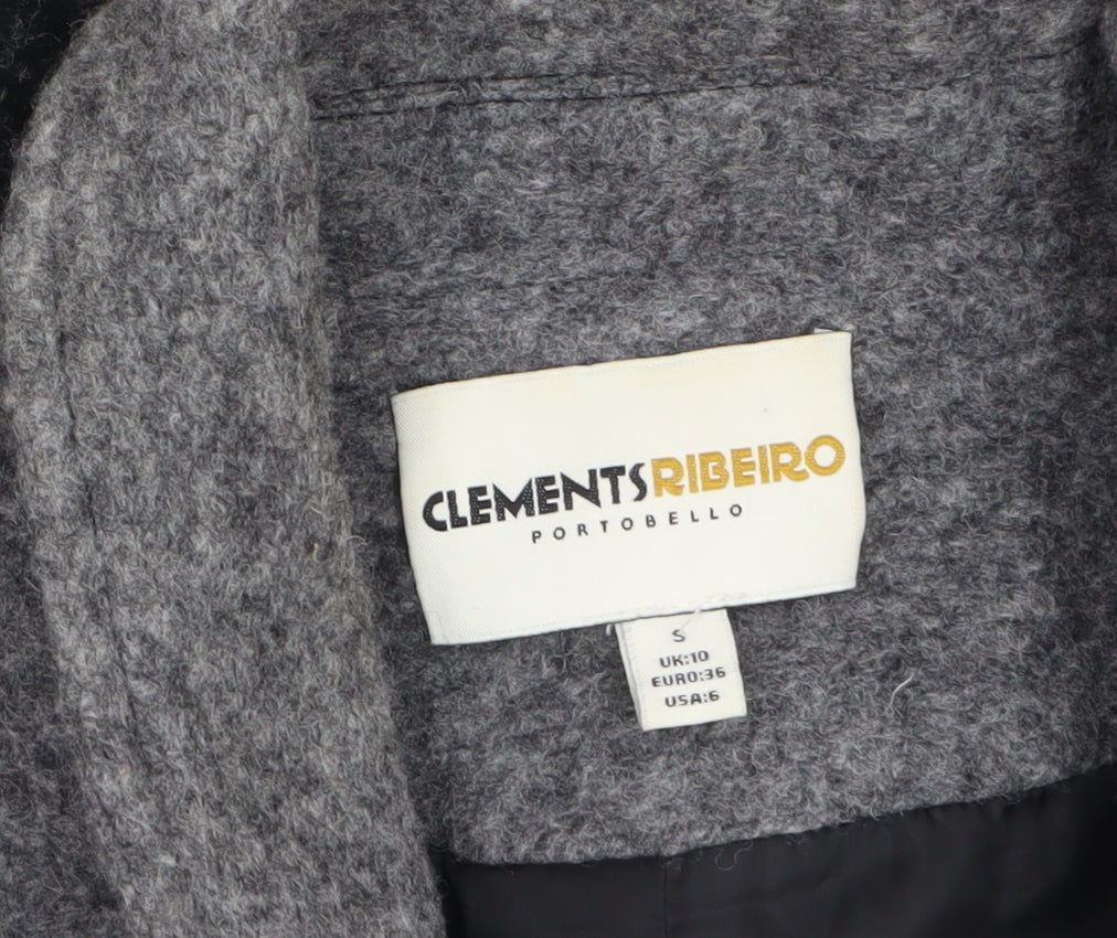 Womens UK Size 10 Clements Ribeiro Regular Grey Blazer