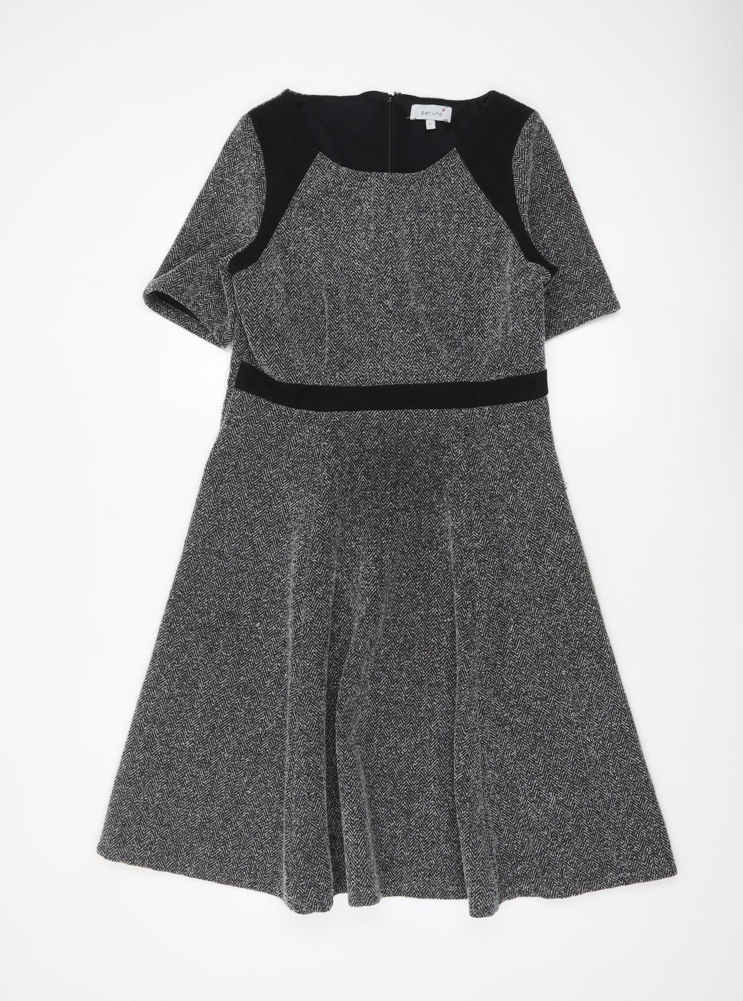 Womens UK Size 14 Marks and Spencer Fit & Flare Dress