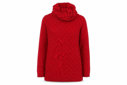 Womens UK Size S Jenny Loyd Red Pullover Jumper
