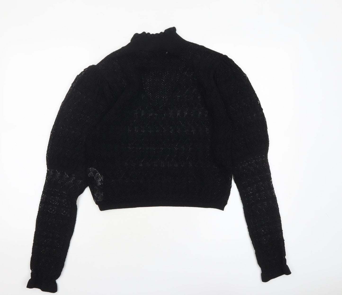 Womens UK Size 12 Zara Black Pullover Jumper