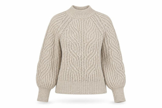 Womens UK Size XS Only Beige Pullover Jumper