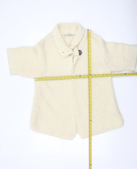 Womens UK Size L Part Two Ivory Cardigan Jumper