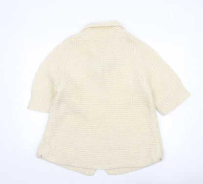 Womens UK Size L Part Two Ivory Cardigan Jumper
