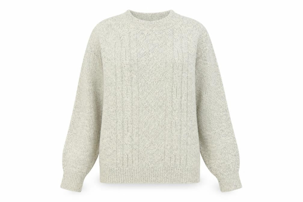 Womens UK Size XS Damart Grey Pullover Jumper