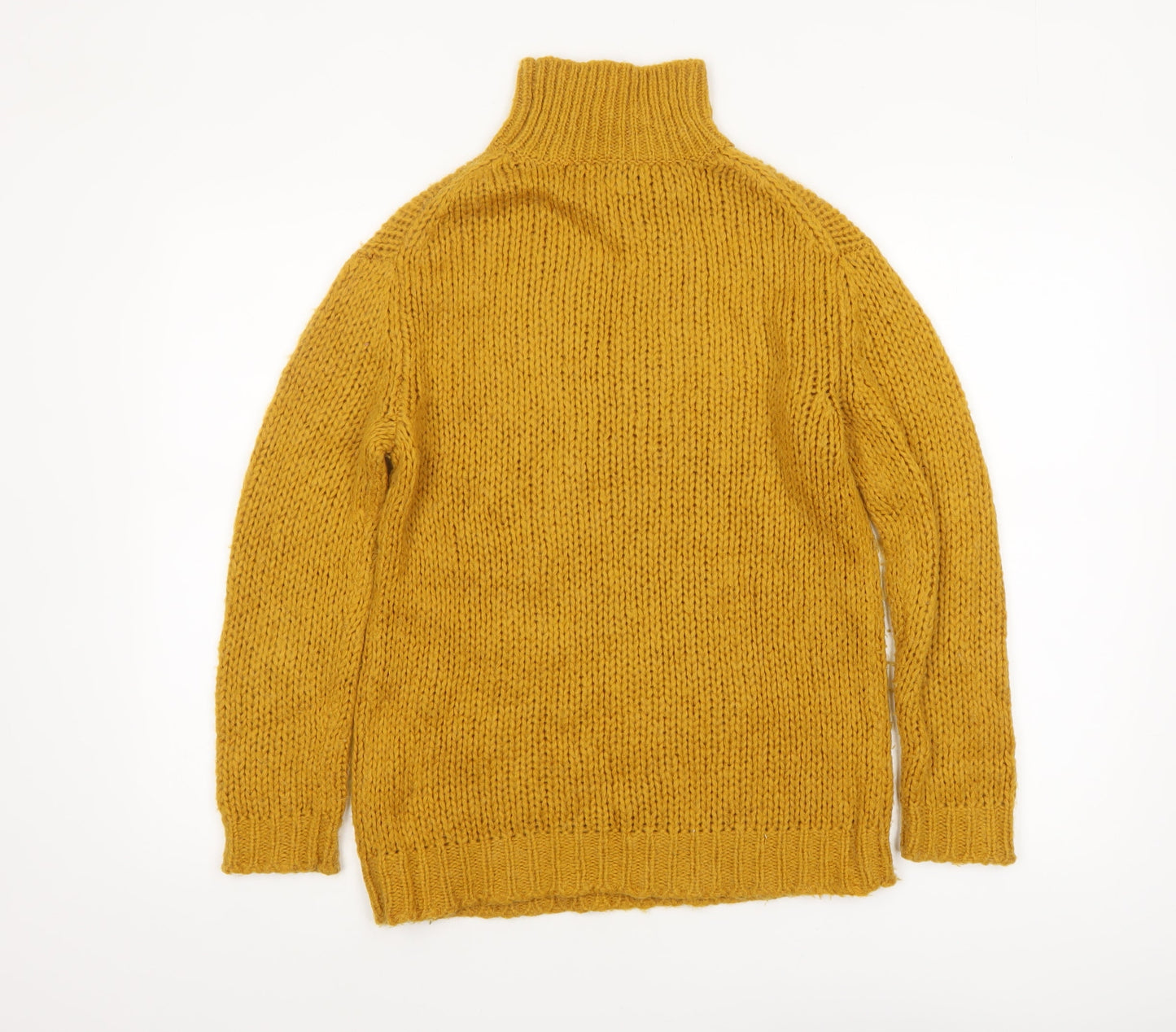 Womens UK Size 8 HEINE Yellow Pullover Jumper