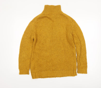 Womens UK Size 8 HEINE Yellow Pullover Jumper