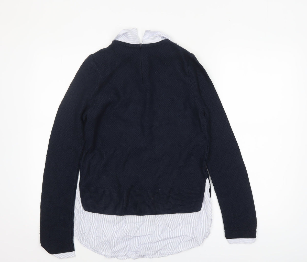Womens UK Size 8 Topshop Blue Pullover Jumper
