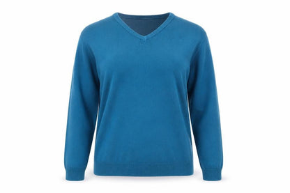 Womens UK Size L Peacocks Blue Pullover Jumper