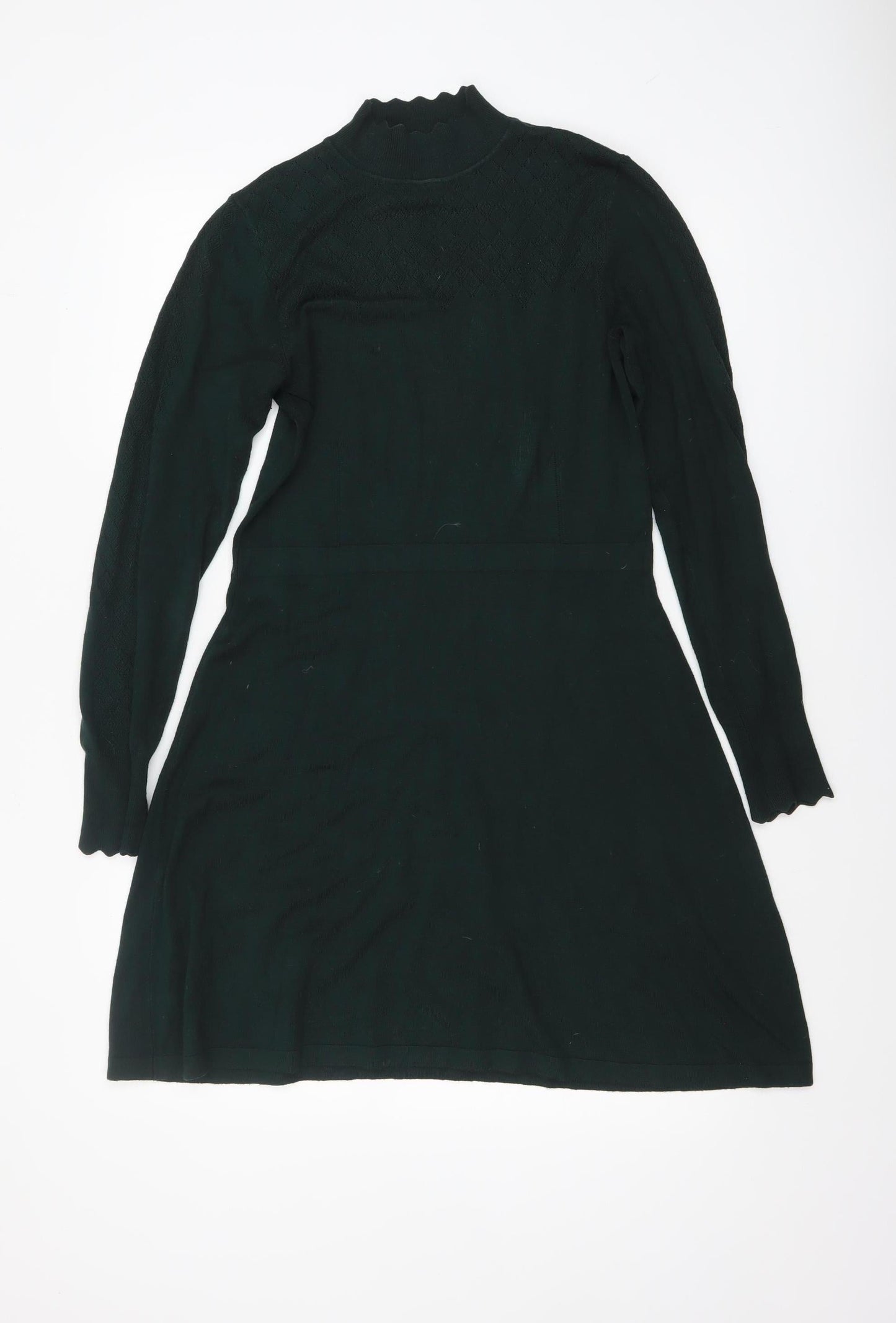 Womens UK Size 12 Warehouse Fit & Flare Dress