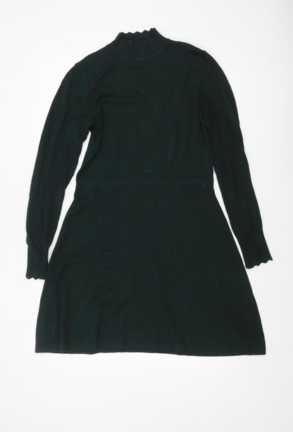 Womens UK Size 12 Warehouse Fit & Flare Dress