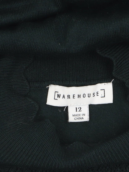 Womens UK Size 12 Warehouse Fit & Flare Dress